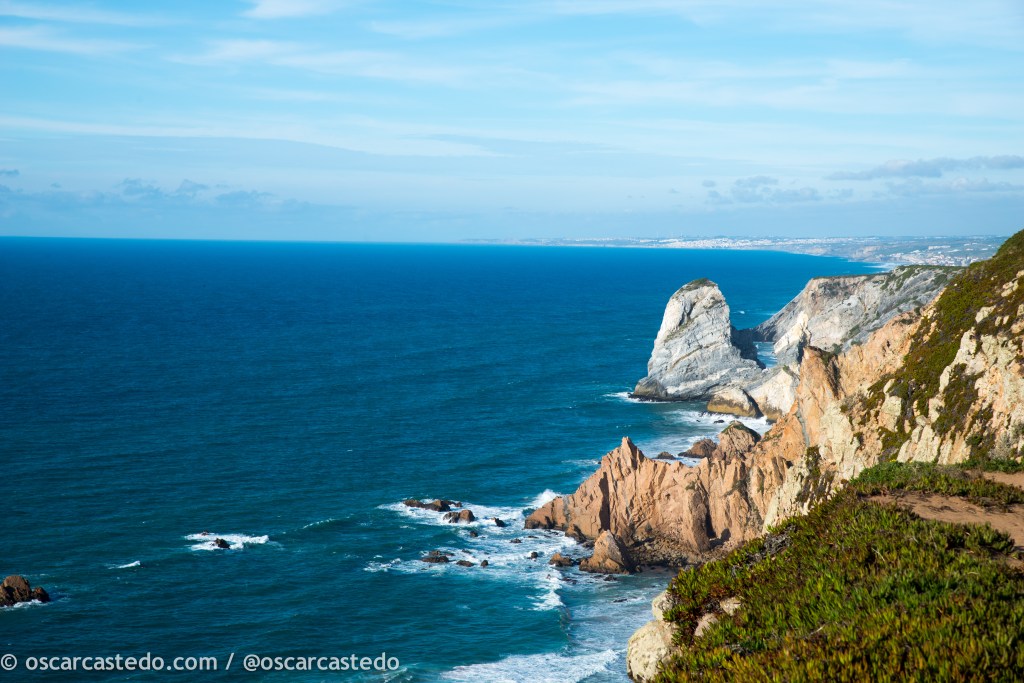 Viajando en moto; Cabo da Roca y San&nbsp;Vicente