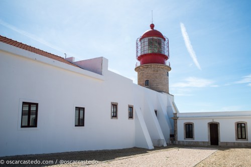 Faro y fortaleza del Cabo San Vicente.