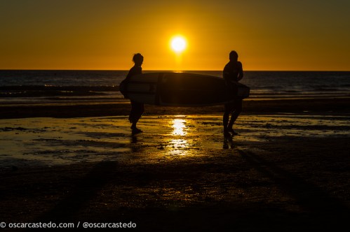 Anochece en El Palmar